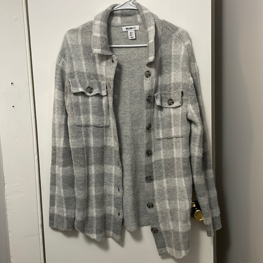 WILLIAM RAST Womens Soft Oversized Long Sweater, Size S